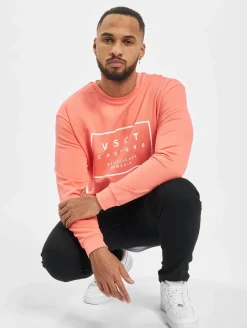 Pullover & Sweater*vsct Crew Logo Pullover rosa