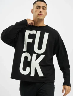Pullover & Sweater*vsct F*ck Pullover schwarz