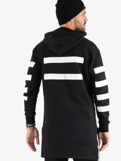 Pullover & Sweater*vsct Geomatrix Hoodie schwarz