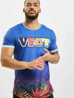 T-Shirts & Tank Tops*vsct Graded Blue Deep Sea T-Shirt blau