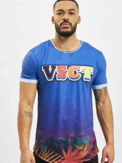 T-Shirts & Tank Tops*vsct Graded Blue Deep Sea T-Shirt blau