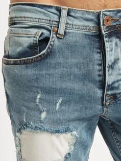 Jeans & Hosen*vsct Hank Customized Skinny Jeans Gebleichtes Weiß Reparatur