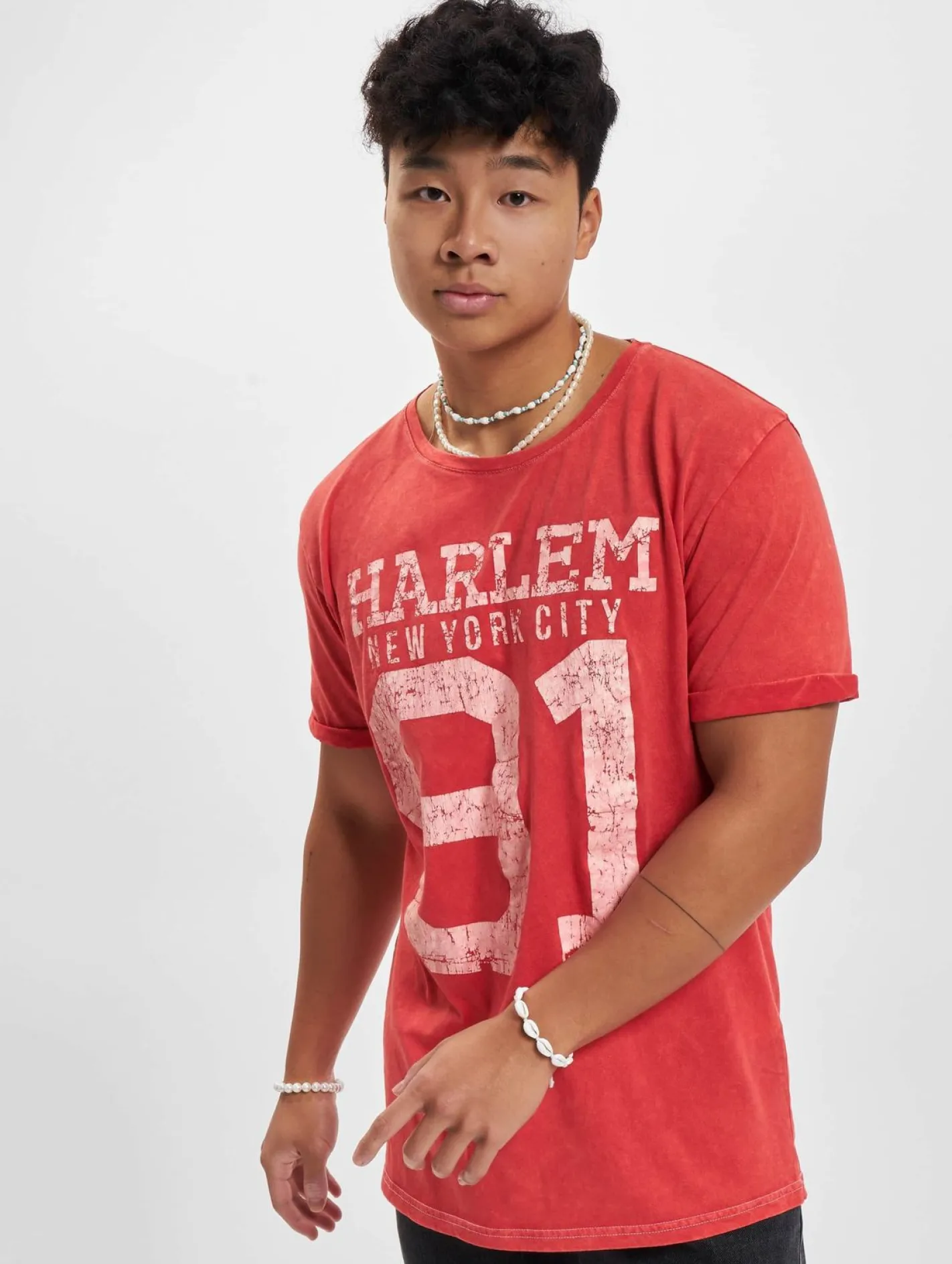 T-Shirts & Tank Tops*vsct Harlem 91 Washed T-Shirt Mars