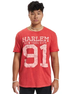 T-Shirts & Tank Tops*vsct Harlem 91 Washed T-Shirt Mars