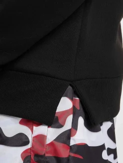 Pullover & Sweater*vsct Heavy Kangu Pkt Log Hoodie schwarz