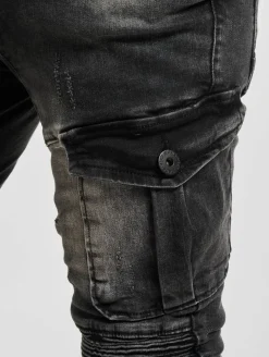Jeans & Hosen*vsct Keanu Biker Cargo Schnürsenkel Schwarz
