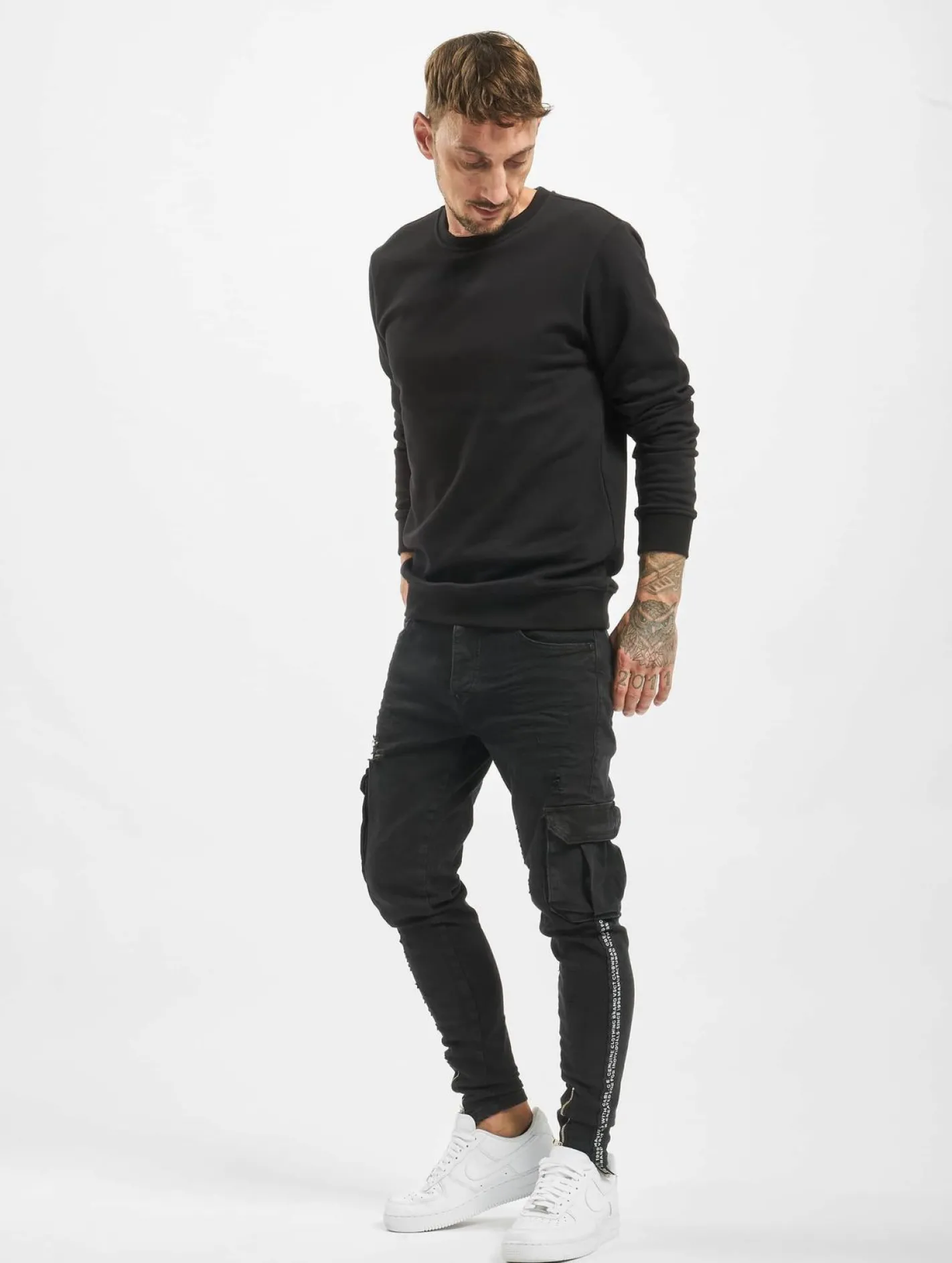Jeans & Hosen*vsct Keanu Cargo Cargo schwarz