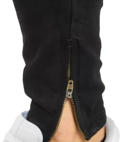 Jeans & Hosen*vsct Keanu Mega Stripe Herren Cargo-Hose mit seitlichen Streifen Jeans mit Beintaschen Denim D5642800 Schwarz