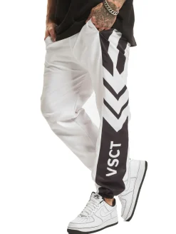 Sportunterbekleidung|Jogginghosen & Fitnessmode*vsct MC Jogger BTX Racing Stripe Sweat Pant weiß