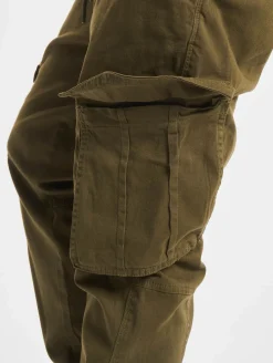 Jeans & Hosen*vsct Nick Cuffed Laces Klettverschluss Antifit Jeans Khaki