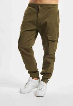 Jeans & Hosen*vsct Nick Cuffed Laces Klettverschluss Antifit Jeans Khaki