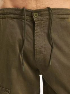 Jeans & Hosen*vsct Nick Cuffed Laces Klettverschluss Antifit Jeans Khaki