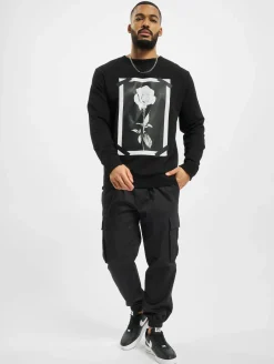 Pullover & Sweater*vsct Roses & Tape Pullover schwarz