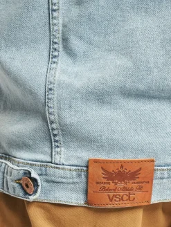 Jacken & Mäntel*vsct Trucker Denim Jeansjacke blau