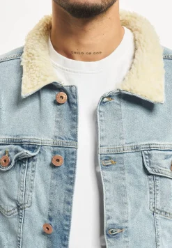 Jacken & Mäntel*vsct Trucker Denim Jeansjacke blau