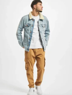 Jacken & Mäntel*vsct Trucker Denim Jeansjacke blau