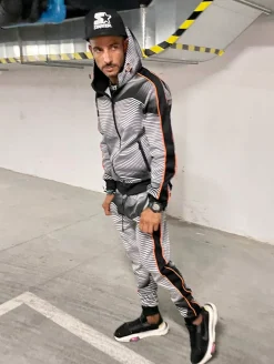 Jogginghosen & Fitnessmode|Jeans & Hosen*vsct Mc Jogger Sound Waves Sweatpant schwarz