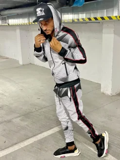 Jogginghosen & Fitnessmode|Jeans & Hosen*vsct MC Jogger Sound Waves Sweat Pant schwarz