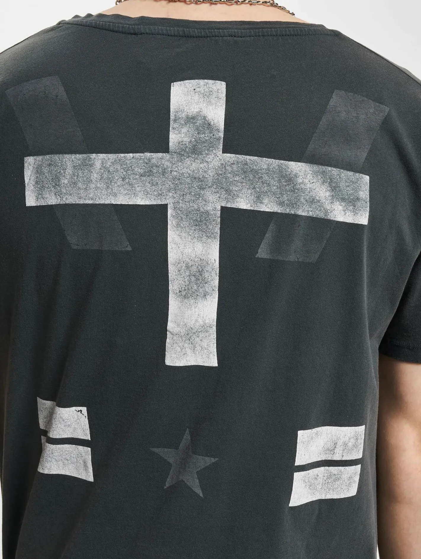 T-Shirts & Tank Tops*vsct X Star Symbol T-Shirt grau