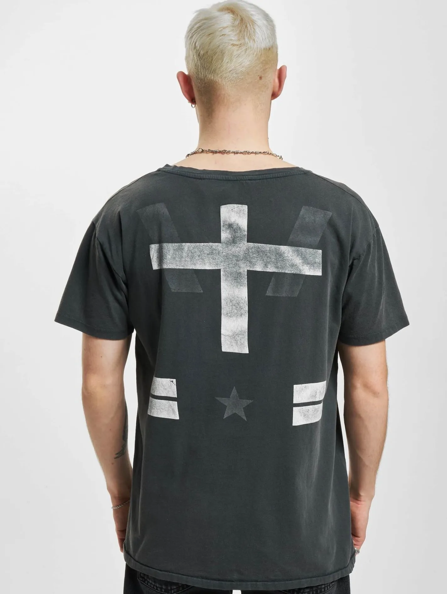 T-Shirts & Tank Tops*vsct X Star Symbol T-Shirt grau