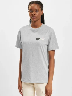 Tops & T-Shirts|T-Shirts & Tank Tops*Wood Wood Ace Dealership T-Shirt grau meliert