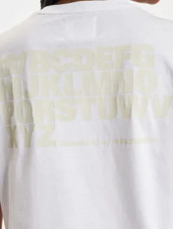 Tops & T-Shirts|T-Shirts & Tank Tops*Wood Wood Ace Letter T-Shirt weiß