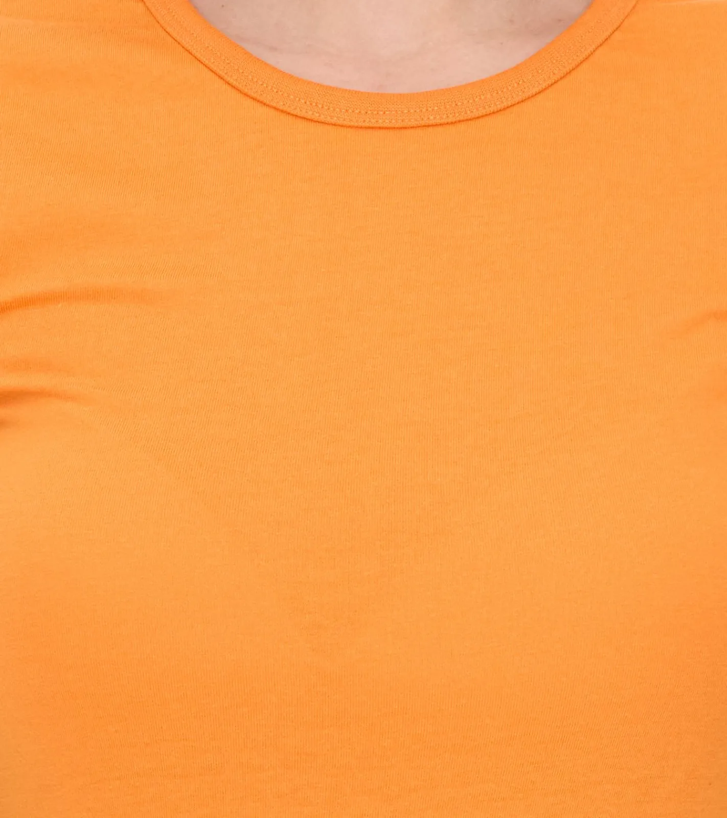Tops & T-Shirts*WORXWEAR Damen T-Shirt modisches Rundhals-Shirt mit 180gsm Kurzarm-Shirt Orange