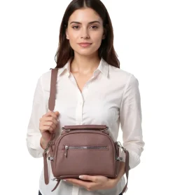 Rucksäcke & Taschen|Sportausrüstung*WOWZILLA Damen Handtasche mit praktischen Fächern Umhängetasche modische Ausgeh-Tasche Rosa oder Pink