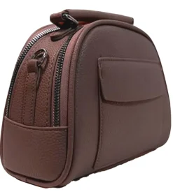 Rucksäcke & Taschen|Sportausrüstung*WOWZILLA Damen Handtasche mit praktischen Fächern Umhängetasche modische Ausgeh-Tasche Hellrosa, Schwarz oder Altrosa