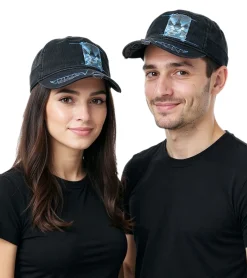 Caps & Mützen*BioworldMerch WWE "The Fiend" Unisex Baumwoll-Cap im millitärischen Schnitt mit leicht gebogenen Schnitt FC105892NGH Schwarz