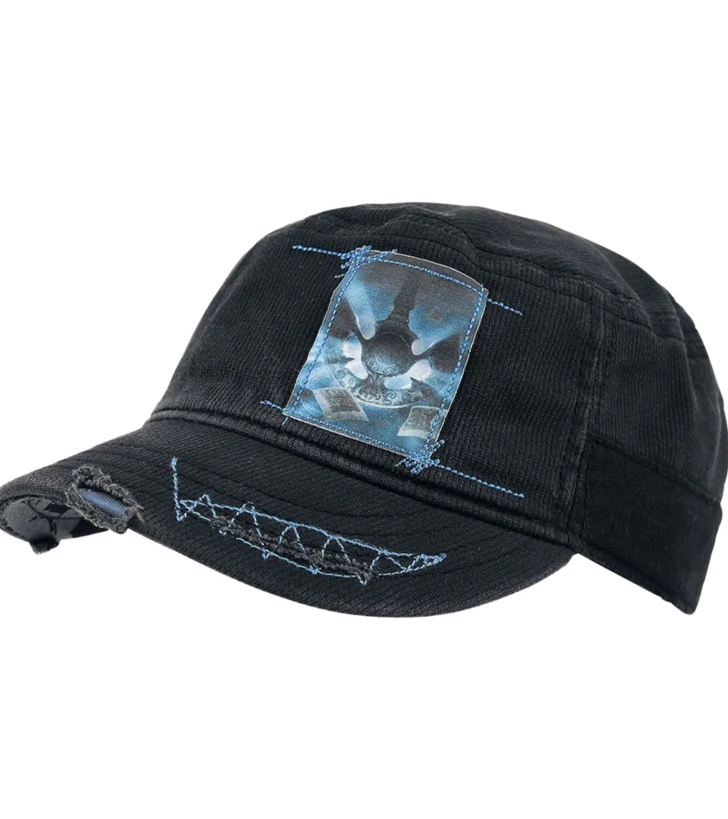 Caps & Mützen*BioworldMerch WWE "The Fiend" Unisex Baumwoll-Cap im millitärischen Schnitt mit leicht gebogenen Schnitt FC105892NGH Schwarz