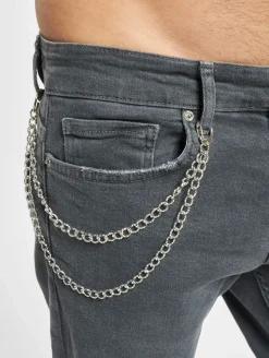 Jeans & Hosen*2Y Premium Aaron Karottenjeans grau1