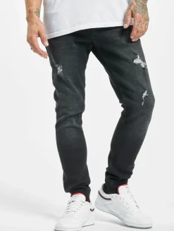 Jeans & Hosen*2Y Premium Boran Slim Fit Jeans schwarz