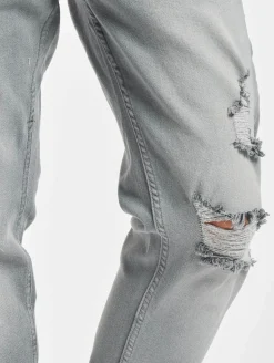 Jeans & Hosen*2Y Premium Emil Carrot Slim Fit Jeans grau