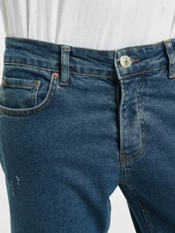 Jeans & Hosen*2Y Premium Straight Fit Jeans blau