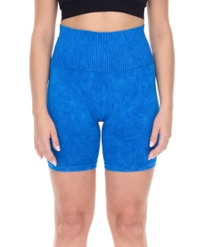 Sportunterbekleidung|Radsport*YOU DO YOU Damen Radhose Trainingshose stylische kurze Sport-Hose Yoga-Mode 904961 Blau
