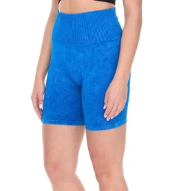 Sportunterbekleidung|Radsport*YOU DO YOU Damen Radhose Trainingshose stylische kurze Sport-Hose Yoga-Mode 904961 Blau