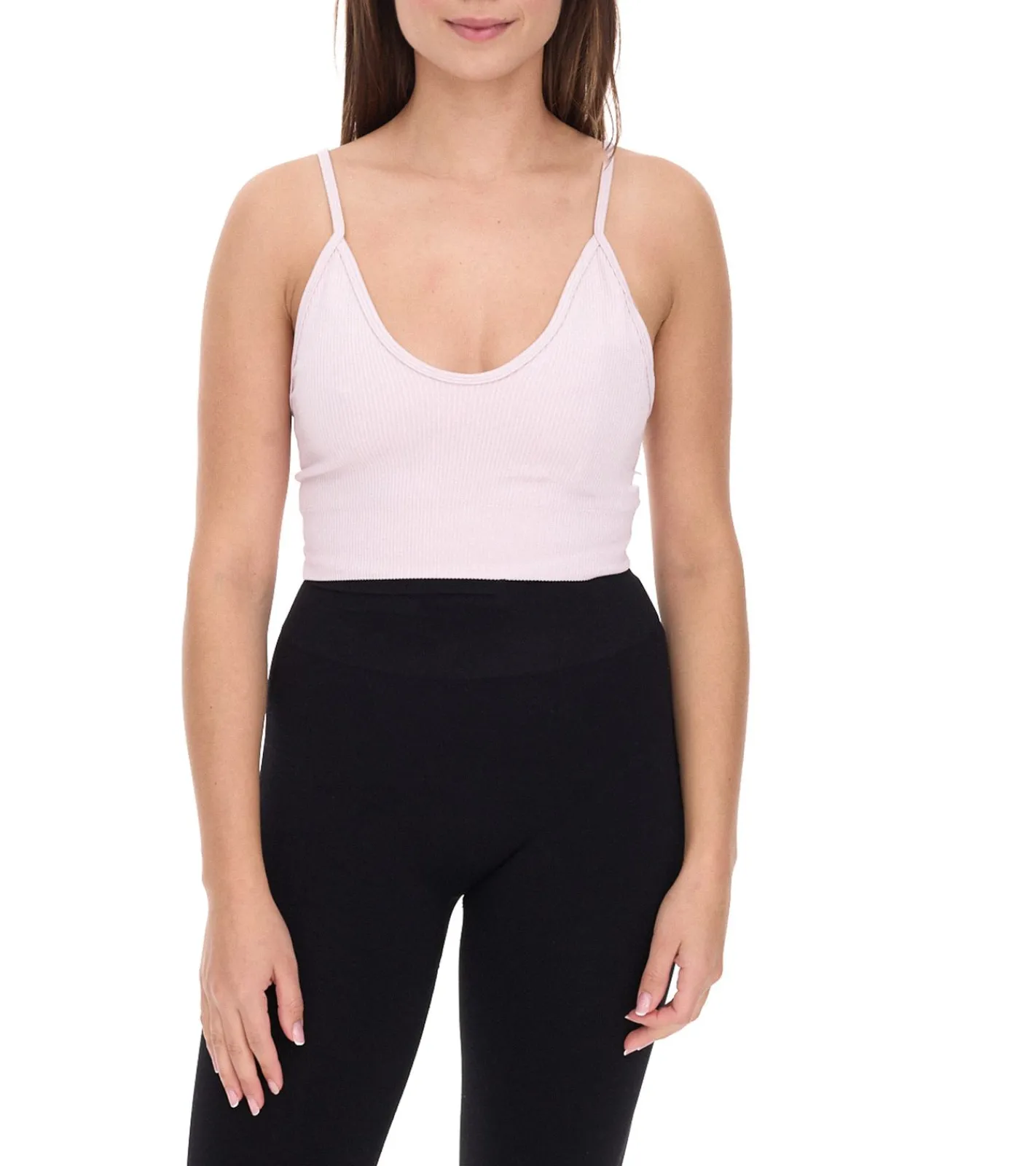 Unterwäsche|Sportoberbekleidung*YOU DO YOU Damen Sport-BH Sport-Bustier nahtloses Sport-Oberteil Yoga-BH 904951 Rosa