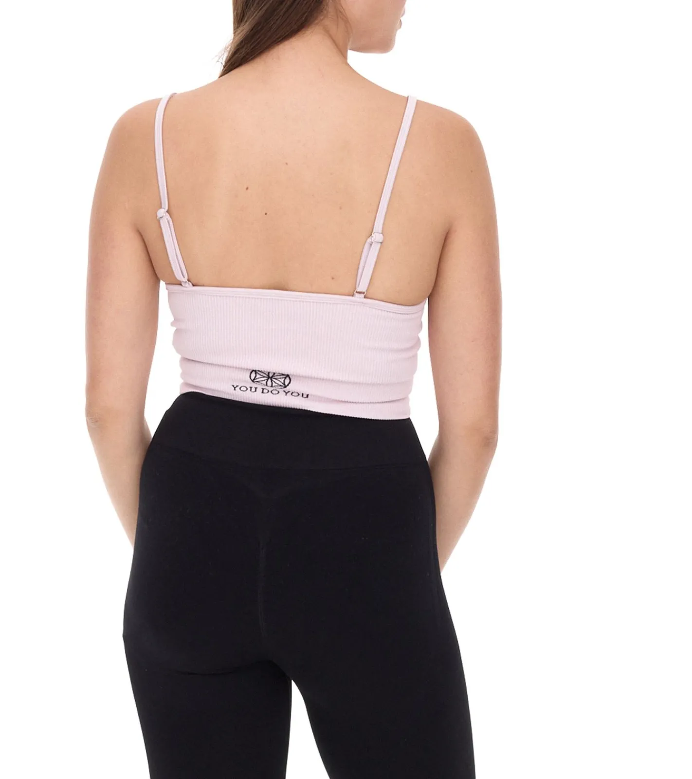 Unterwäsche|Sportoberbekleidung*YOU DO YOU Damen Sport-BH Sport-Bustier nahtloses Sport-Oberteil Yoga-BH 904951 Rosa
