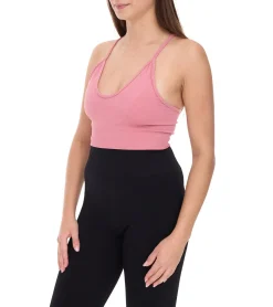 Unterwäsche|Sportoberbekleidung*YOU DO YOU Damen Sport-BH Sport-Bustier nahtloses Sport-Oberteil Yoga-BH 904951 Alt-Rosa