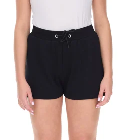 Shorts & Bermudas|Fitnessmode & Jogginghosen*YOU DO YOU Damen Sport-Shorts Sweatpants kurze Baumwoll-Hose Fitness-Shorts Yoga-Mode 905091 Schwarz