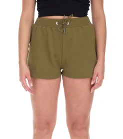 Shorts & Bermudas|Fitnessmode & Jogginghosen*YOU DO YOU Damen Sport-Shorts Sweatpants kurze Baumwoll-Hose Fitness-Shorts Yoga-Mode 905091 Khaki