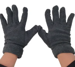 Handschuhe & Schals*ZWILLINGSHERZ Fleece-Handschuhe für Herren Finger-Handschuhe Winter-Handschuhe 4603H Anthrazit