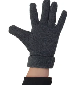 Handschuhe & Schals*ZWILLINGSHERZ Fleece-Handschuhe für Herren Finger-Handschuhe Winter-Handschuhe 4603H Anthrazit